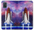 S3913 Colorful Nebula Space Shuttle Hülle Schutzhülle Taschen für Samsung Galaxy A51