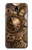 S3927 Compass Clock Gage Steampunk Hülle Schutzhülle Taschen für Samsung Galaxy J7 (2018), J7 Aero, J7 Top, J7 Aura, J7 Crown, J7 Refine, J7 Eon, J7 V 2nd Gen, J7 Star