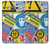 S3960 Safety Signs Sticker Collage Hülle Schutzhülle Taschen für Samsung Galaxy J3 (2016)