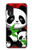 S3929 Cute Panda Eating Bamboo Hülle Schutzhülle Taschen für Samsung Galaxy Xcover 5