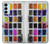 S3956 Watercolor Palette Box Graphic Hülle Schutzhülle Taschen für Samsung Galaxy M14