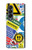 S3960 Safety Signs Sticker Collage Hülle Schutzhülle Taschen für Samsung Galaxy Z Fold 4