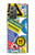 S3960 Safety Signs Sticker Collage Hülle Schutzhülle Taschen für Samsung Galaxy Z Fold2 5G