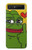 S3945 Pepe Love Middle Finger Hülle Schutzhülle Taschen für Samsung Galaxy Z Flip 5G