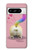 S3923 Cat Bottom Rainbow Tail Hülle Schutzhülle Taschen für Google Pixel 8 pro