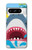S3947 Shark Helicopter Cartoon Hülle Schutzhülle Taschen für Google Pixel 8 pro