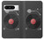 S3952 Turntable Vinyl Record Player Graphic Hülle Schutzhülle Taschen für Google Pixel 8 pro