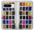 S3956 Watercolor Palette Box Graphic Hülle Schutzhülle Taschen für Google Pixel 8 pro