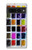 S3956 Watercolor Palette Box Graphic Hülle Schutzhülle Taschen für Google Pixel 7 Pro