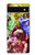 S3914 Colorful Nebula Astronaut Suit Galaxy Hülle Schutzhülle Taschen für Google Pixel 6a