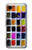 S3956 Watercolor Palette Box Graphic Hülle Schutzhülle Taschen für Google Pixel 3a