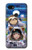 S3915 Raccoon Girl Baby Sloth Astronaut Suit Hülle Schutzhülle Taschen für Google Pixel 3a XL