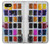 S3956 Watercolor Palette Box Graphic Hülle Schutzhülle Taschen für Google Pixel 3 XL