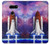 S3913 Colorful Nebula Space Shuttle Hülle Schutzhülle Taschen für LG V30, LG V30 Plus, LG V30S ThinQ, LG V35, LG V35 ThinQ