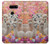 S3916 Alpaca Family Baby Alpaca Hülle Schutzhülle Taschen für LG V30, LG V30 Plus, LG V30S ThinQ, LG V35, LG V35 ThinQ