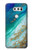 S3920 Abstract Ocean Blue Color Mixed Emerald Hülle Schutzhülle Taschen für LG V30, LG V30 Plus, LG V30S ThinQ, LG V35, LG V35 ThinQ