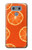 S3946 Seamless Orange Pattern Hülle Schutzhülle Taschen für LG G6