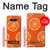 S3946 Seamless Orange Pattern Hülle Schutzhülle Taschen für LG Stylo 6