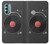 S3952 Turntable Vinyl Record Player Graphic Hülle Schutzhülle Taschen für Motorola Moto G Stylus 5G (2022)