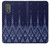 S3950 Textile Thai Blue Pattern Hülle Schutzhülle Taschen für Motorola Moto G Power 2022, G Play 2023