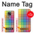 S3942 LGBTQ Rainbow Plaid Tartan Hülle Schutzhülle Taschen für Motorola Moto G Power (2021)