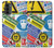 S3960 Safety Signs Sticker Collage Hülle Schutzhülle Taschen für Motorola Moto G52, G82 5G