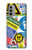S3960 Safety Signs Sticker Collage Hülle Schutzhülle Taschen für Motorola Moto G51 5G