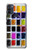 S3956 Watercolor Palette Box Graphic Hülle Schutzhülle Taschen für Motorola Moto G50