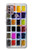 S3956 Watercolor Palette Box Graphic Hülle Schutzhülle Taschen für Motorola Moto G30, G20, G10