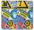S3960 Safety Signs Sticker Collage Hülle Schutzhülle Taschen für Motorola Moto G9 Power