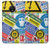 S3960 Safety Signs Sticker Collage Hülle Schutzhülle Taschen für Motorola Moto G6