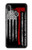 S3958 Firefighter Axe Flag Hülle Schutzhülle Taschen für Motorola Moto E6 Plus, Moto E6s