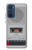 S3953 Vintage Cassette Player Graphic Hülle Schutzhülle Taschen für Motorola Edge 30