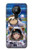 S3915 Raccoon Girl Baby Sloth Astronaut Suit Hülle Schutzhülle Taschen für Nokia 5.3