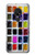 S3956 Watercolor Palette Box Graphic Hülle Schutzhülle Taschen für Nokia 7.2