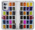 S3956 Watercolor Palette Box Graphic Hülle Schutzhülle Taschen für OnePlus Nord CE 2 5G