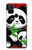 S3929 Cute Panda Eating Bamboo Hülle Schutzhülle Taschen für OnePlus Nord N10 5G