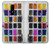 S3956 Watercolor Palette Box Graphic Hülle Schutzhülle Taschen für OnePlus 6