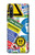 S3960 Safety Signs Sticker Collage Hülle Schutzhülle Taschen für Sony Xperia 10 IV