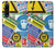 S3960 Safety Signs Sticker Collage Hülle Schutzhülle Taschen für Sony Xperia 1 IV