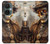 S3949 Steampunk Skull Smoking Hülle Schutzhülle Taschen für OnePlus Nord CE 3 Lite, Nord N30 5G