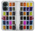 S3956 Watercolor Palette Box Graphic Hülle Schutzhülle Taschen für OnePlus Nord CE 3 Lite, Nord N30 5G
