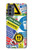 S3960 Safety Signs Sticker Collage Hülle Schutzhülle Taschen für Motorola Moto G62 5G