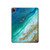 S3920 Abstract Ocean Blue Color Mixed Emerald Hülle Schutzhülle Taschen für iPad Pro 12.9 (2022, 2021, 2020, 2018), iPad Air 13 (2025, 2024)