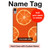 S3946 Seamless Orange Pattern Hülle Schutzhülle Taschen für iPad mini 6 7, iPad mini (2021,2024)