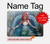 S3911 Cute Little Mermaid Aqua Spa Hülle Schutzhülle Taschen für MacBook Air 13″ (2022,2025) - A2681, A3113, A3240
