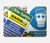 S3960 Safety Signs Sticker Collage Hülle Schutzhülle Taschen für MacBook Pro 13″ - A1706, A1708, A1989, A2159, A2289, A2251, A2338