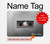 S3953 Vintage Cassette Player Graphic Hülle Schutzhülle Taschen für MacBook Pro 14 M1,M2,M3 (2021,2023) - A2442, A2779, A2992, A2918