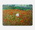S2681 Field Of Poppies Vincent Van Gogh Hülle Schutzhülle Taschen für MacBook Air 15″ (2023,2024,2025) - A2941, A3114, A3241