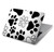 S2904 Dog Paw Prints Hülle Schutzhülle Taschen für MacBook Air 15″ (2023,2024,2025) - A2941, A3114, A3241